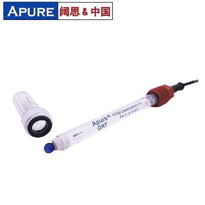 愛(ài)普爾Apure線(xiàn)長(zhǎng)可定制工業(yè)在線(xiàn)pH傳感器GRT1110型玻璃PH電極廢水污水