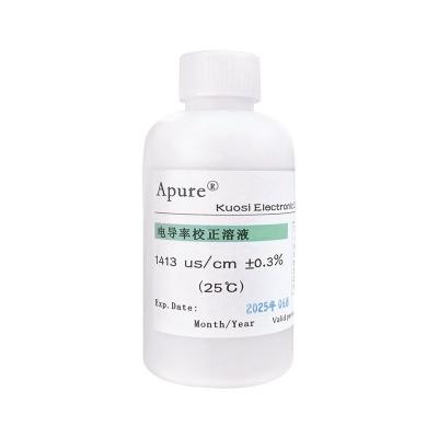 Apure電導率標準緩沖液在線校正電極傳感器校準液84us/cm-250ml